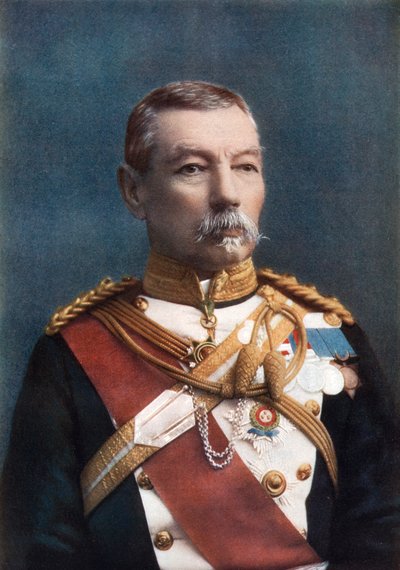 Generalløjtnant Sir Drury Drury-Lowe, oberst for 17. Lancers, 1902. af Alexander Bassano