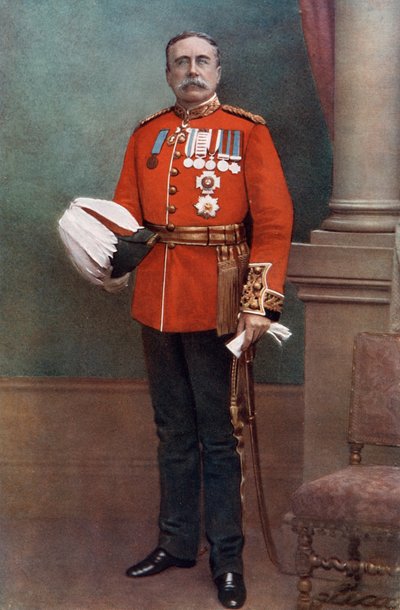 Sir William Lockhart, øverstkommanderende i Indien, c1900 1902 af Alexander Bassano