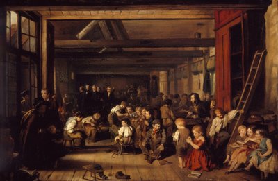The First Ragged School, Westminster, 1851. af Alexander Blaikley