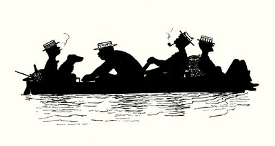 Illustration til We Three and Troddles (litografi) af Alexander Carruthers Gould