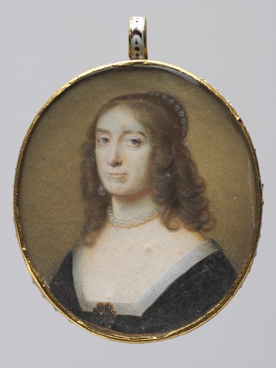 Portræt af Elizabeth Stuart, kurfyrsten Palatine og dronning af Bøhmen, 1630