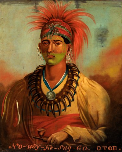 No-way-ke-sug-gay, ka. 1840. af Alexander Davis Cooper