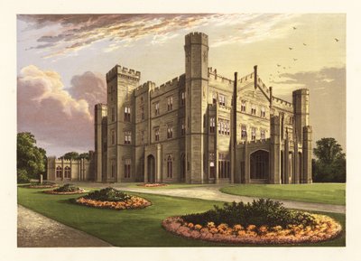 Apley Hall, Shropshire, England. af Alexander Francis (after) Lydon