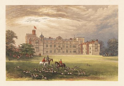 Burton Constable Hall, Yorkshire, England. af Alexander Francis (after) Lydon