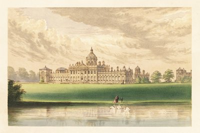 Castle Howard, Yorkshire, England. ,1880 (gravering) af Alexander Francis (after) Lydon