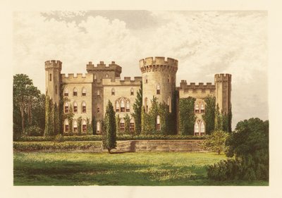 Cholmondeley Castle, Cheshire, England. af Alexander Francis (after) Lydon