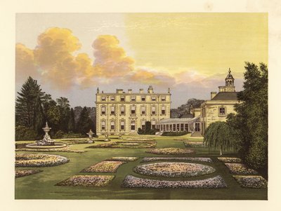Ditchley House and Gardens, Oxfordshire, England. af Alexander Francis (after) Lydon