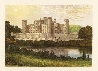 Eastnor Castle, Herefordshire, England. af Alexander Francis (after) Lydon