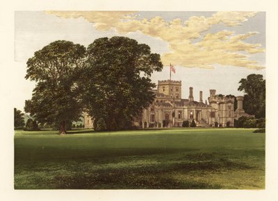 Elton Hall, Northamptonshire, England. af Alexander Francis (after) Lydon