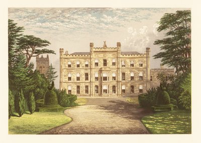 Elvaston Castle, Derbyshire, England. af Alexander Francis (after) Lydon