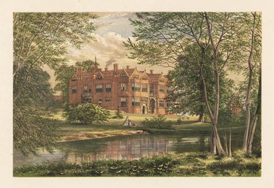 Franks Hall, Farningham, Kent, England. af Alexander Francis (after) Lydon