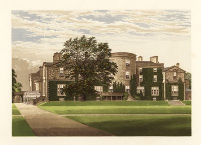 Galloway House, Wigtown, Skotland. af Alexander Francis (after) Lydon