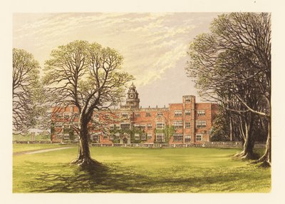 Hatfield House, Herefordshire, England. af Alexander Francis (after) Lydon