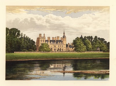 Kelham Hall, Nottinghamshire, England. af Alexander Francis (after) Lydon