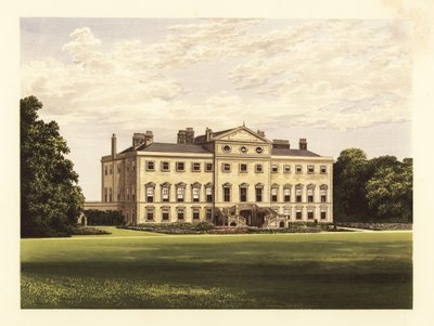 Lathom House, Lancashire, England. af Alexander Francis (after) Lydon