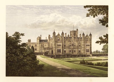 Merevale Hall, Warwickshire, England. af Alexander Francis (after) Lydon