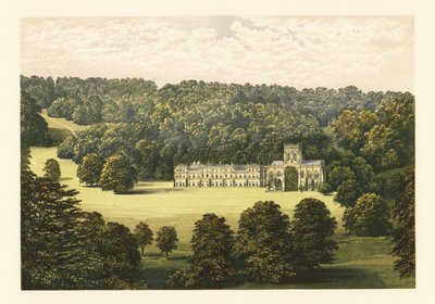 Milton Abbey, Dorsetshire, England. af Alexander Francis (after) Lydon