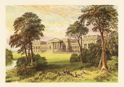 Stowe Park, Buckinghamshire, England. af Alexander Francis (after) Lydon