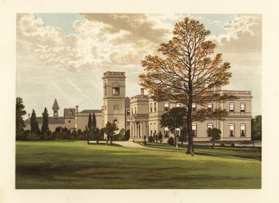 Stowlangtoft Hall, Suffolk, England. af Alexander Francis (after) Lydon