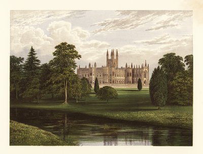 Toddington Manor, Gloucestershire, England. af Alexander Francis (after) Lydon