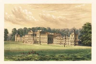 Wentworth Woodhouse, Yorkshire, England., 1880 (gravering) af Alexander Francis (after) Lydon