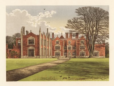 Witchingham Hall, Norfolk, England. af Alexander Francis (after) Lydon