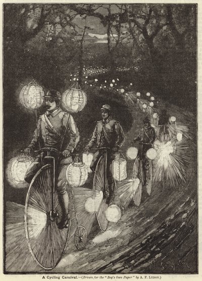 Et cykelkarneval af Alexander Francis Lydon