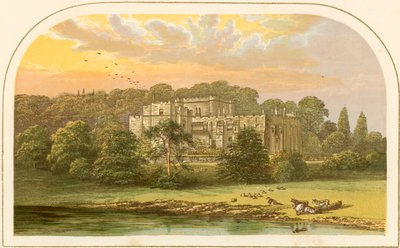 Berkeley Castle af Alexander Francis Lydon