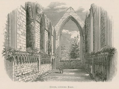 Bolton Priory, kor, ser mod øst af Alexander Francis Lydon