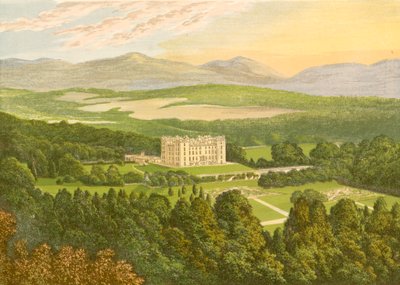 Drumlanrig Slot af Alexander Francis Lydon