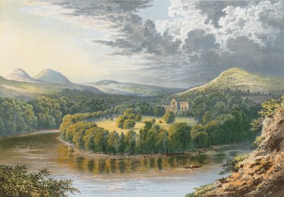 Dryburgh Abbey af Alexander Francis Lydon