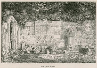 Dryburgh Abbey, Højalteret af Alexander Francis Lydon
