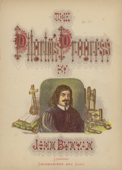 Frontispice til The Pilgrims Progress af John Bunyan af Alexander Francis Lydon