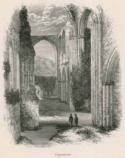 Furness Abbey, tværskibe af Alexander Francis Lydon