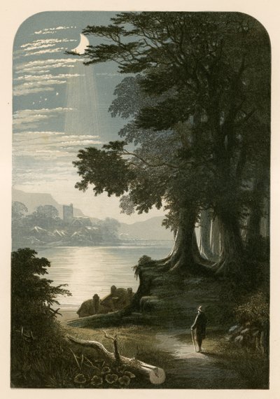 Illustration til Miltons Il Penseroso af Alexander Francis Lydon