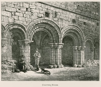 Kirkstall Abbey, Chapter House af Alexander Francis Lydon