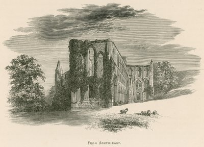 Rievaulx Abbey, fra sydøst af Alexander Francis Lydon