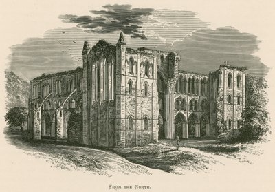 Rievaulx Abbey, fra nord af Alexander Francis Lydon