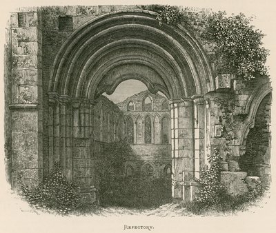 Rievaulx Abbey, Refektorium af Alexander Francis Lydon