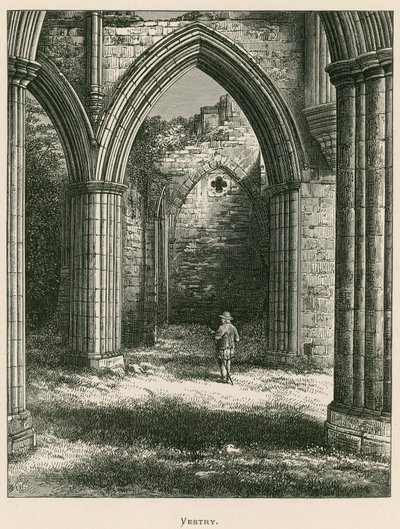 Rievaulx Abbey, Vestry af Alexander Francis Lydon