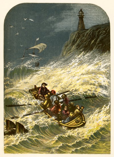 Robinson Crusoe forlader hjemmet og bliver skibbrudt af Alexander Francis Lydon