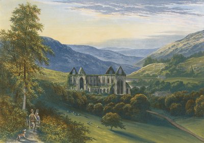 Tintern Abbey af Alexander Francis Lydon