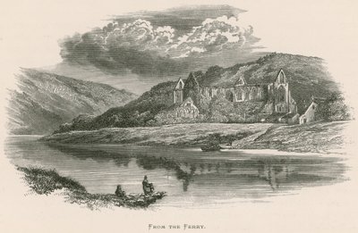 Tintern Abbey, fra færgen af Alexander Francis Lydon