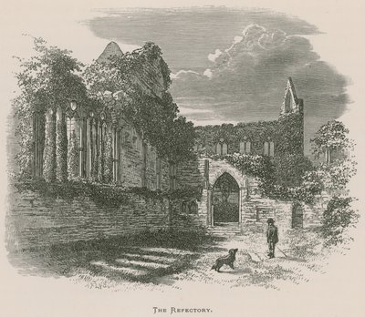 Tintern Abbey, Refectory af Alexander Francis Lydon
