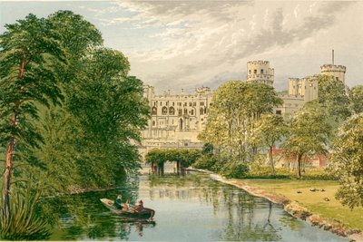 Warwick Castle af Alexander Francis Lydon