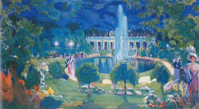 Springvand, ca. 1908. af Alexander Fyodorovich Gaush