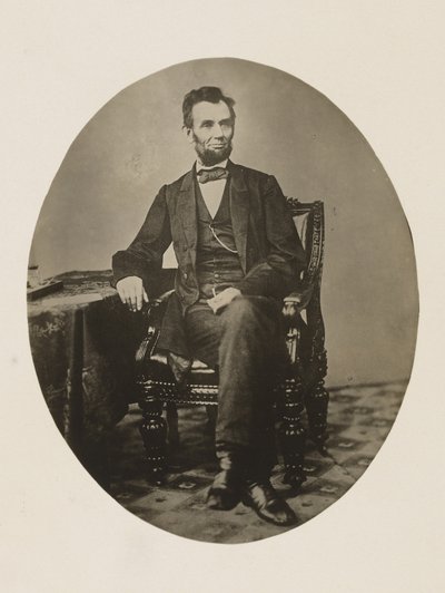 Abraham Lincoln i 1863 af Alexander Gardner