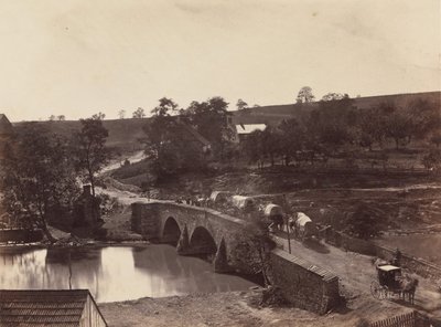 Antietam Bridge, på Sharpsburgh og Boonsboro Turnpike, nr. 3, september 1862, 1862. af Alexander Gardner