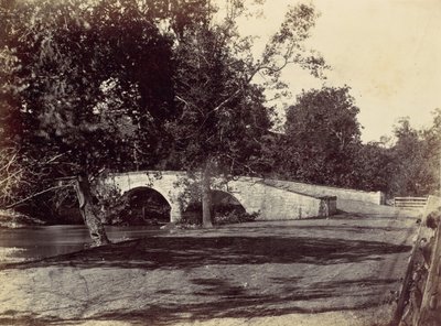 Burnside Bridge, over Antietam, nær Sharpsburg, nr. 1, september 1862, 1862. af Alexander Gardner