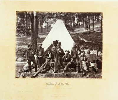 Gardners fotografiske skitsebog om krigen, Washington: Philip & Solomons af Alexander Gardner